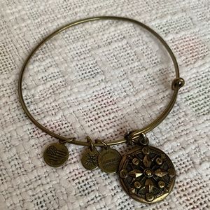 ✨ Alex and Ani Compass Bangle Charm Bracelet ✨